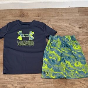Under Armour Kids T-Shirt and Shorts Set 4T